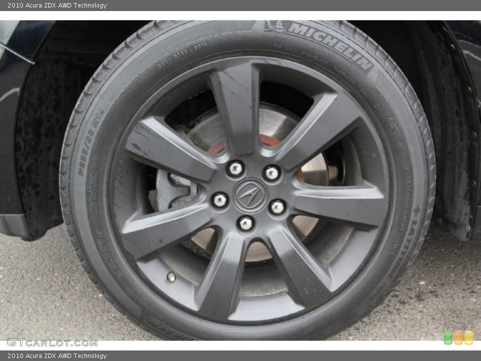 2010 Acura ZDX AWD Technology Wheel and Tire Photo #103094471