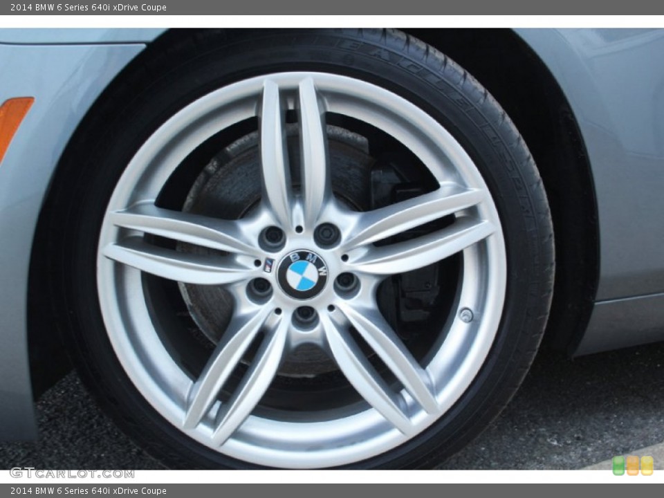 2014 BMW 6 Series 640i xDrive Coupe Wheel and Tire Photo #103096985
