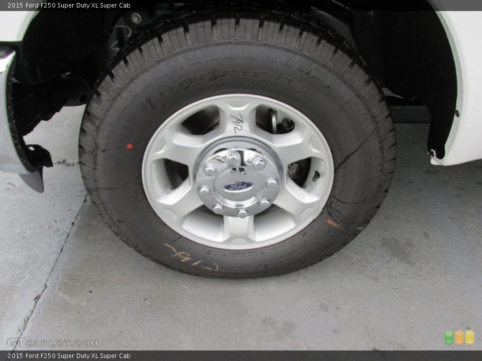 2015 Ford F250 Super Duty XL Super Cab Wheel and Tire Photo #103122374