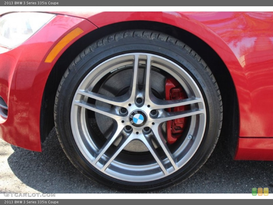 2013 BMW 3 Series 335is Coupe Wheel and Tire Photo #103132544