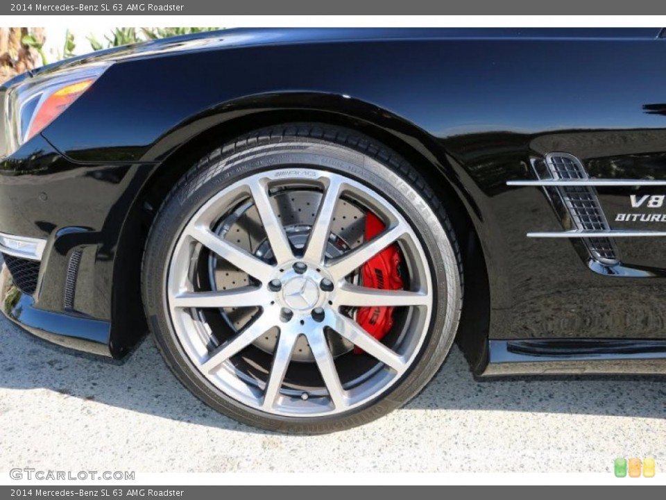 2014 Mercedes-Benz SL 63 AMG Roadster Wheel and Tire Photo #103144841