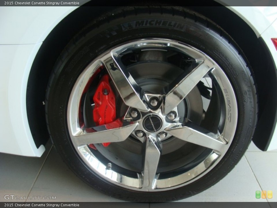 2015 Chevrolet Corvette Stingray Convertible Wheel and Tire Photo #103156757