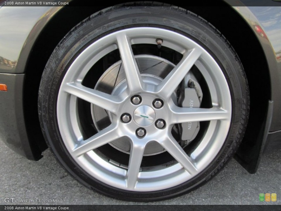 2008 Aston Martin V8 Vantage Coupe Wheel and Tire Photo #103163708