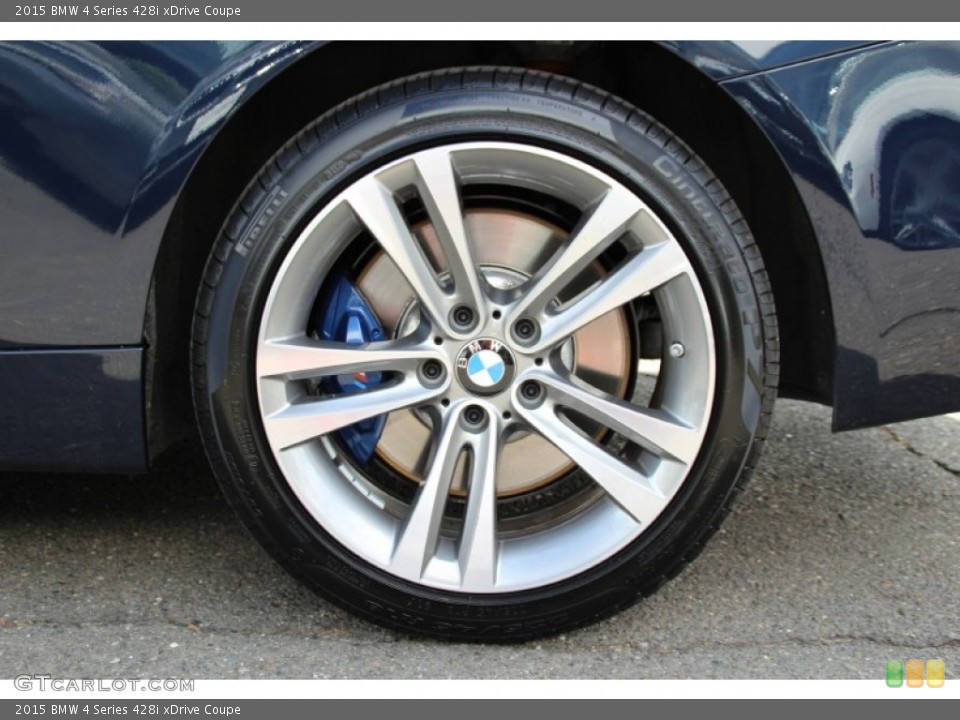 2015 BMW 4 Series 428i xDrive Coupe Wheel and Tire Photo #103172342