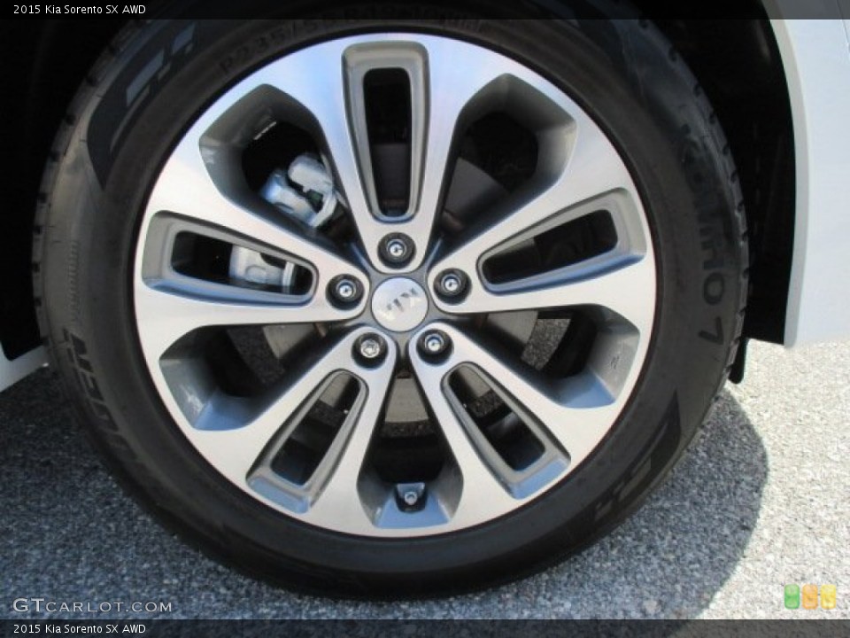 2015 Kia Sorento SX AWD Wheel and Tire Photo #103196632