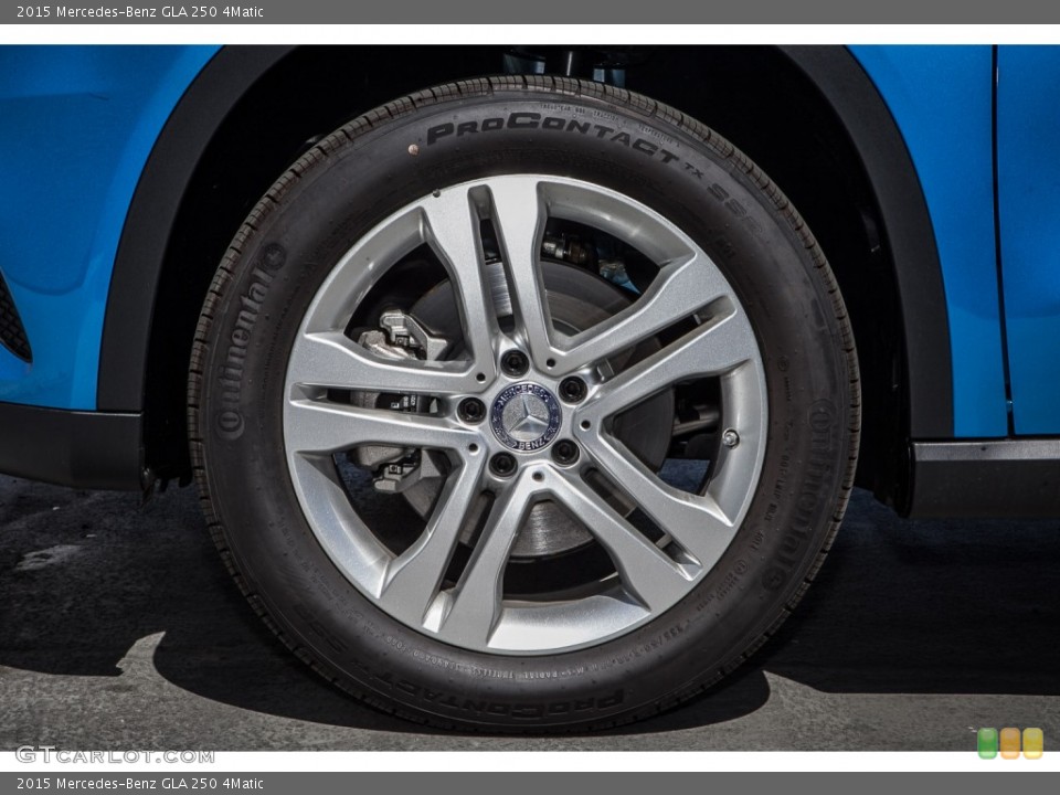 2015 Mercedes-Benz GLA 250 4Matic Wheel and Tire Photo #103217092