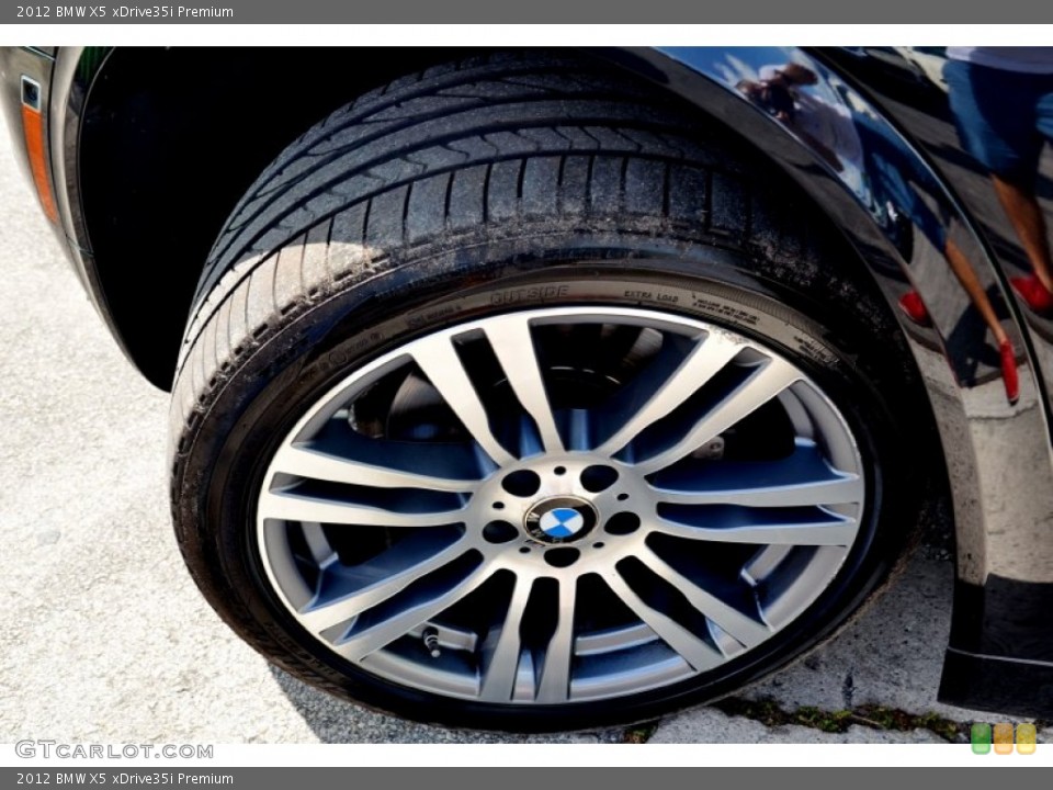 2012 BMW X5 xDrive35i Premium Wheel and Tire Photo #103217760