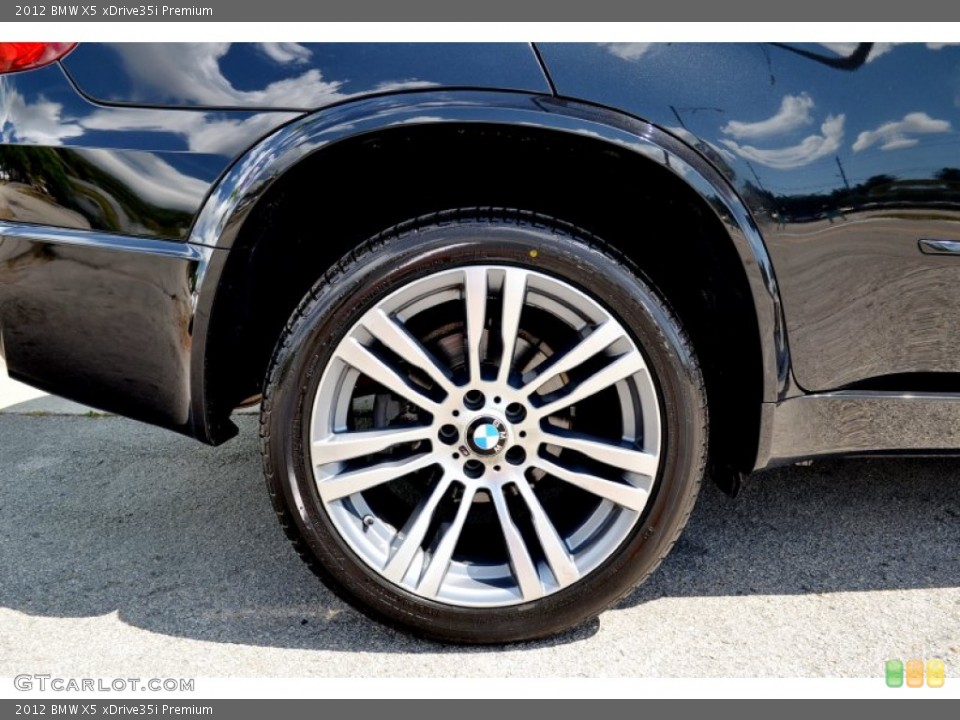 2012 BMW X5 xDrive35i Premium Wheel and Tire Photo #103218248