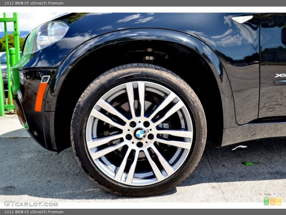 2012 BMW X5 xDrive35i Premium Wheel and Tire Photo #103218856
