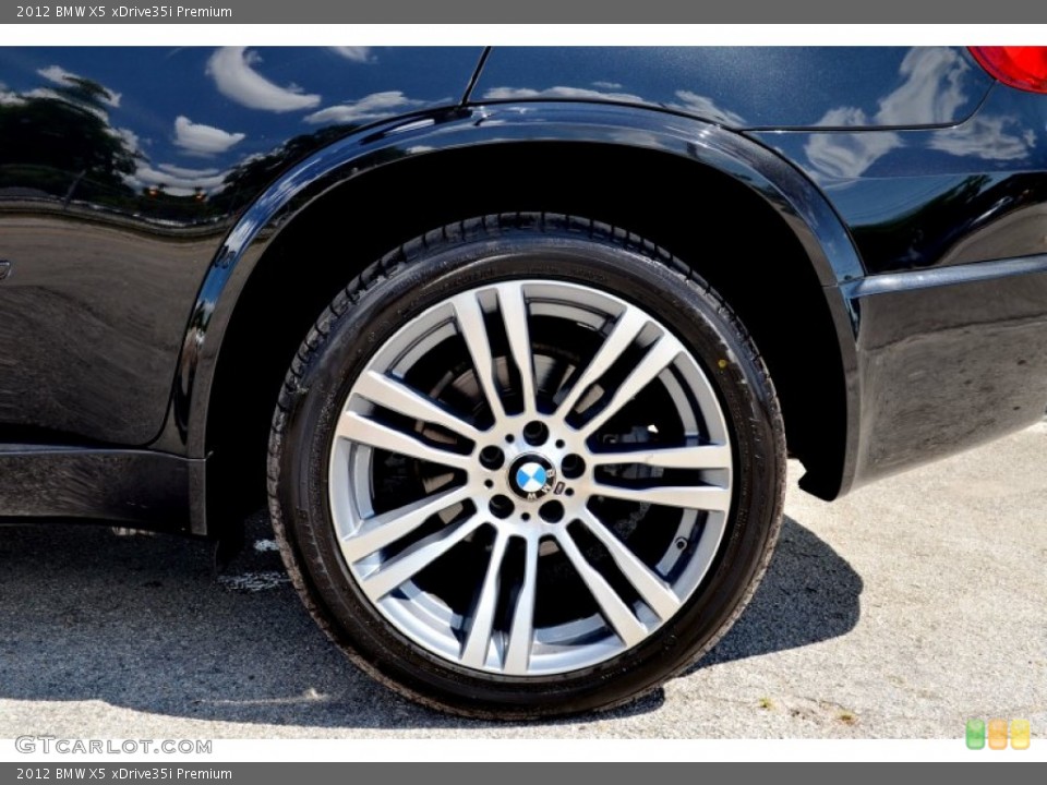 2012 BMW X5 xDrive35i Premium Wheel and Tire Photo #103218874