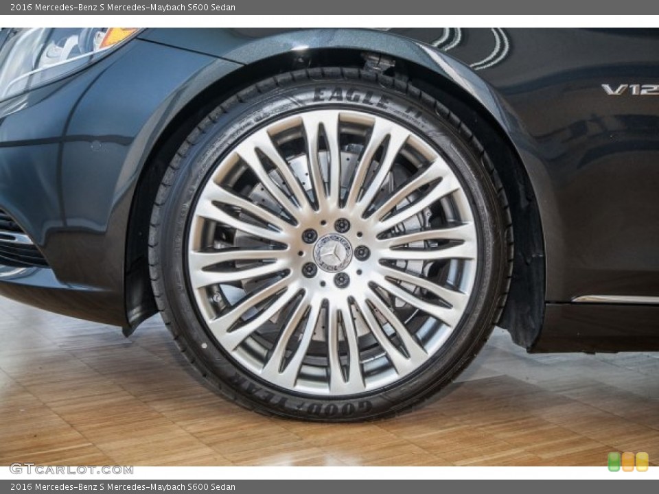 2016 Mercedes-Benz S Mercedes-Maybach S600 Sedan Wheel and Tire Photo #103230181