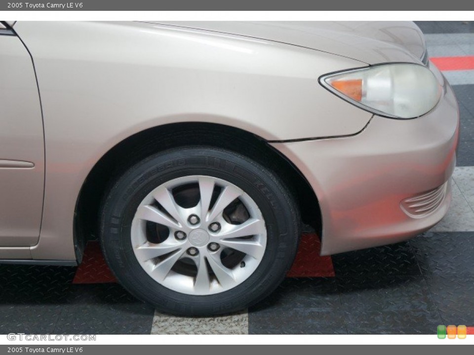 2005 Toyota Camry LE V6 Wheel and Tire Photo #103231246