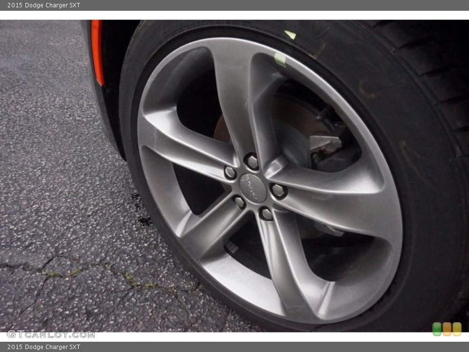 2015 Dodge Charger SXT Wheel and Tire Photo #103244495