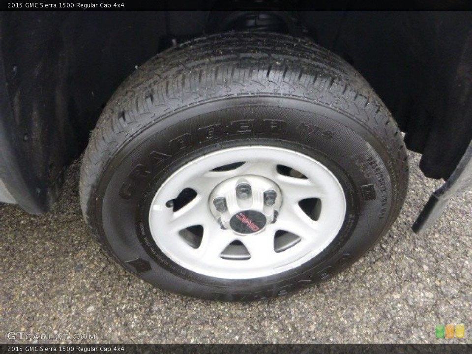 2015 GMC Sierra 1500 Regular Cab 4x4 Wheel and Tire Photo #103249832