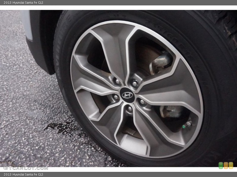 2013 Hyundai Santa Fe GLS Wheel and Tire Photo #103274294