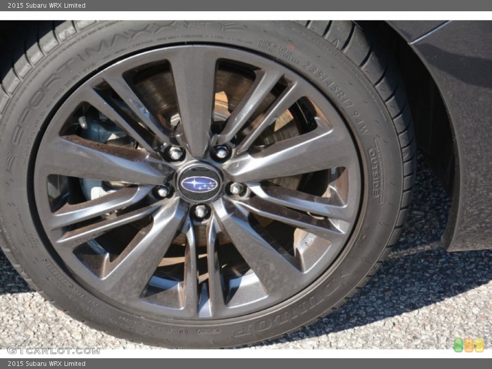 2015 Subaru WRX Limited Wheel and Tire Photo #103293199