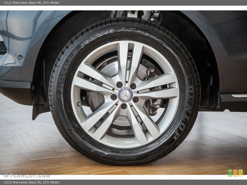 2013 Mercedes-Benz ML 350 4Matic Wheel and Tire Photo #103296100
