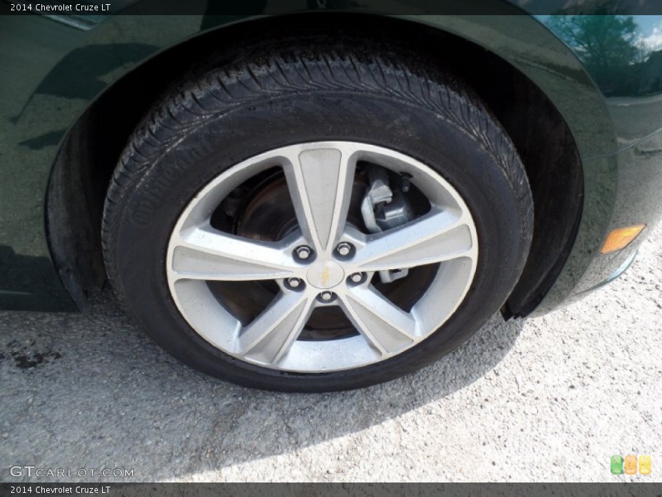 2014 Chevrolet Cruze LT Wheel and Tire Photo #103298764