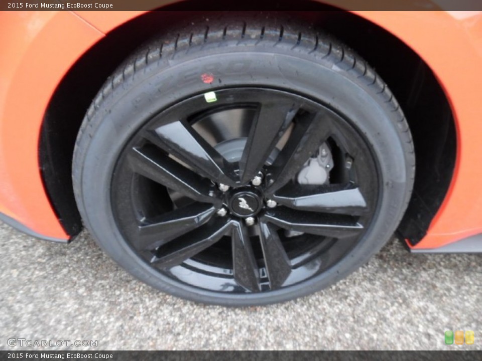 2015 Ford Mustang EcoBoost Coupe Wheel and Tire Photo #103302307