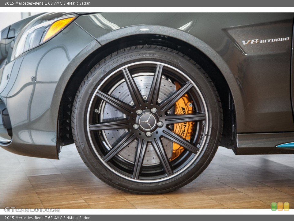 2015 Mercedes-Benz E 63 AMG S 4Matic Sedan Wheel and Tire Photo #103303903