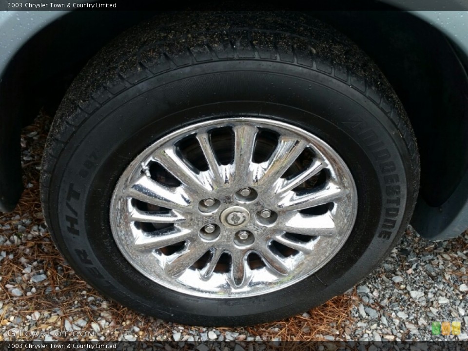 2003 Chrysler Town & Country Limited Wheel and Tire Photo #103304140