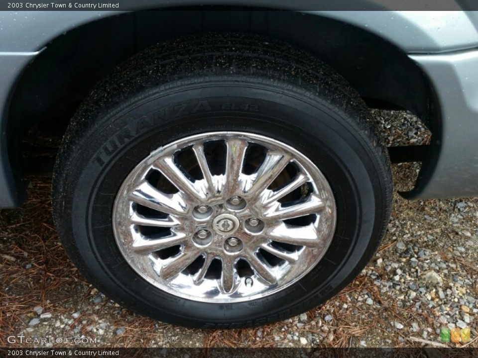 2003 Chrysler Town & Country Limited Wheel and Tire Photo #103304182