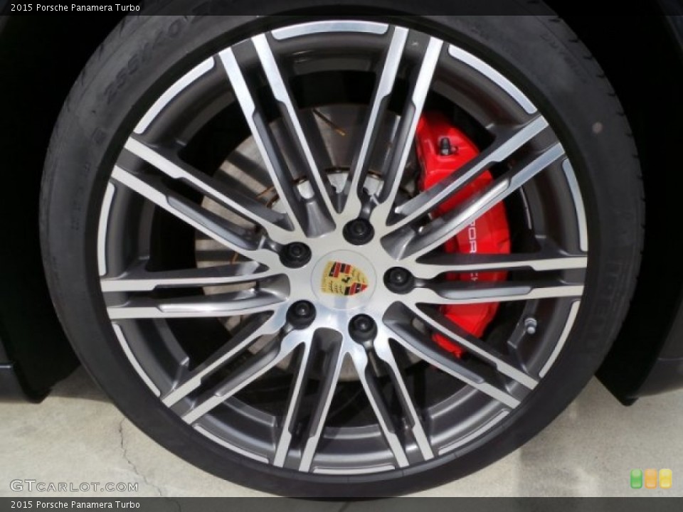 2015 Porsche Panamera Turbo Wheel and Tire Photo #103308661