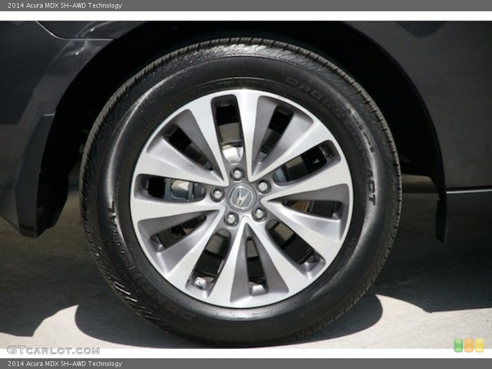 2014 Acura MDX SH-AWD Technology Wheel and Tire Photo #103310893