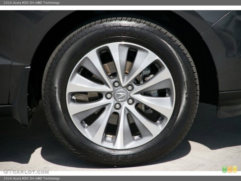 2014 Acura MDX SH-AWD Technology Wheel and Tire Photo #103310917
