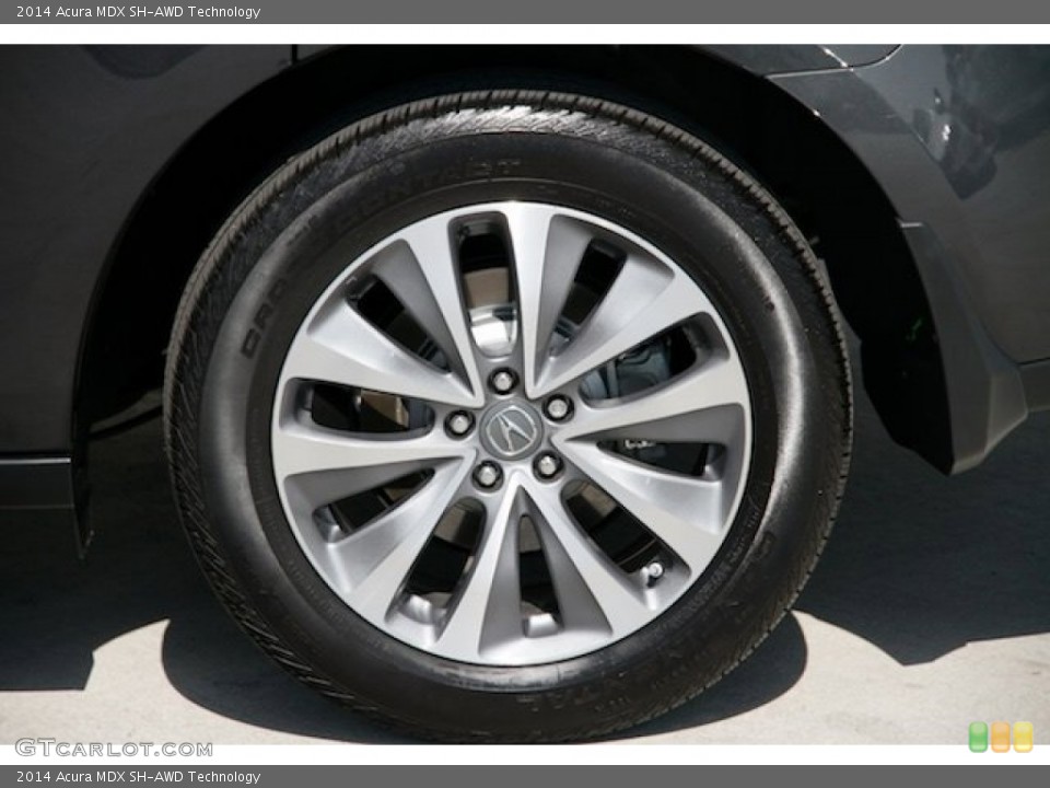 2014 Acura MDX SH-AWD Technology Wheel and Tire Photo #103310938
