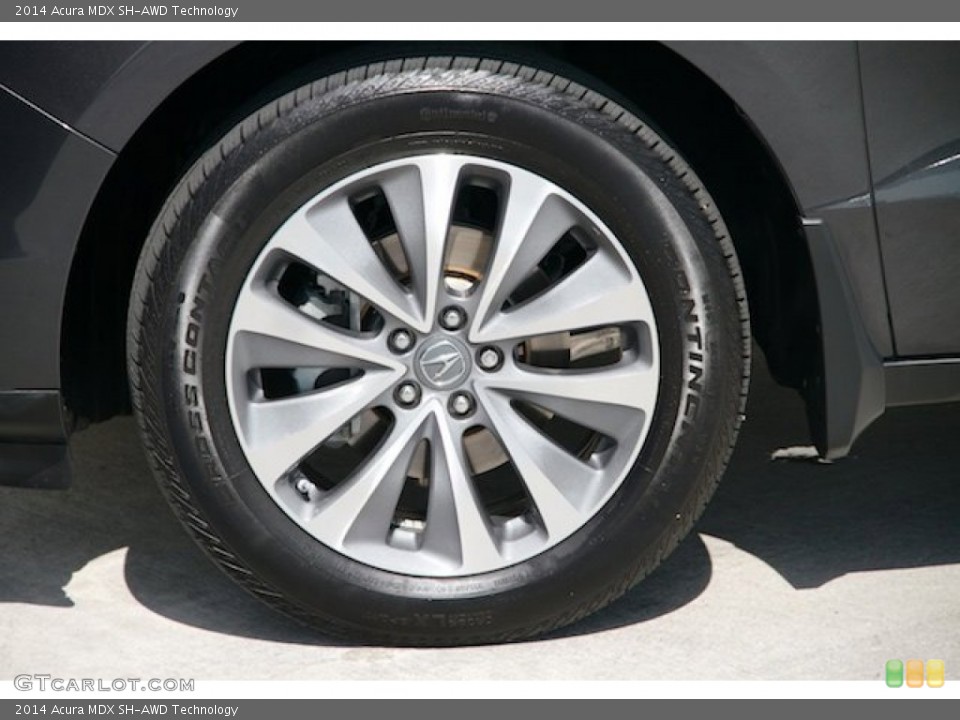 2014 Acura MDX SH-AWD Technology Wheel and Tire Photo #103310957
