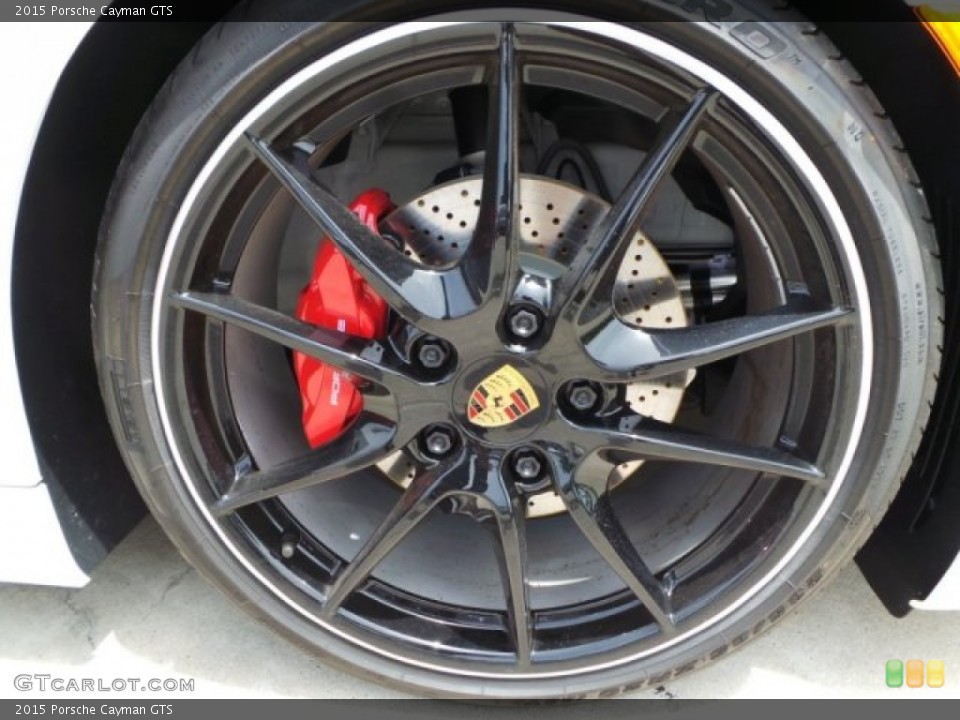2015 Porsche Cayman GTS Wheel and Tire Photo #103311001
