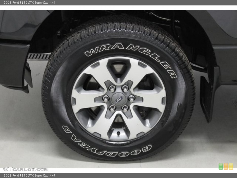 2013 Ford F150 STX SuperCab 4x4 Wheel and Tire Photo #103316692