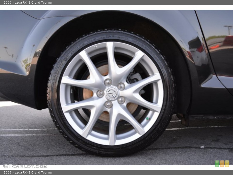 2009 Mazda RX-8 Grand Touring Wheel and Tire Photo #103325656