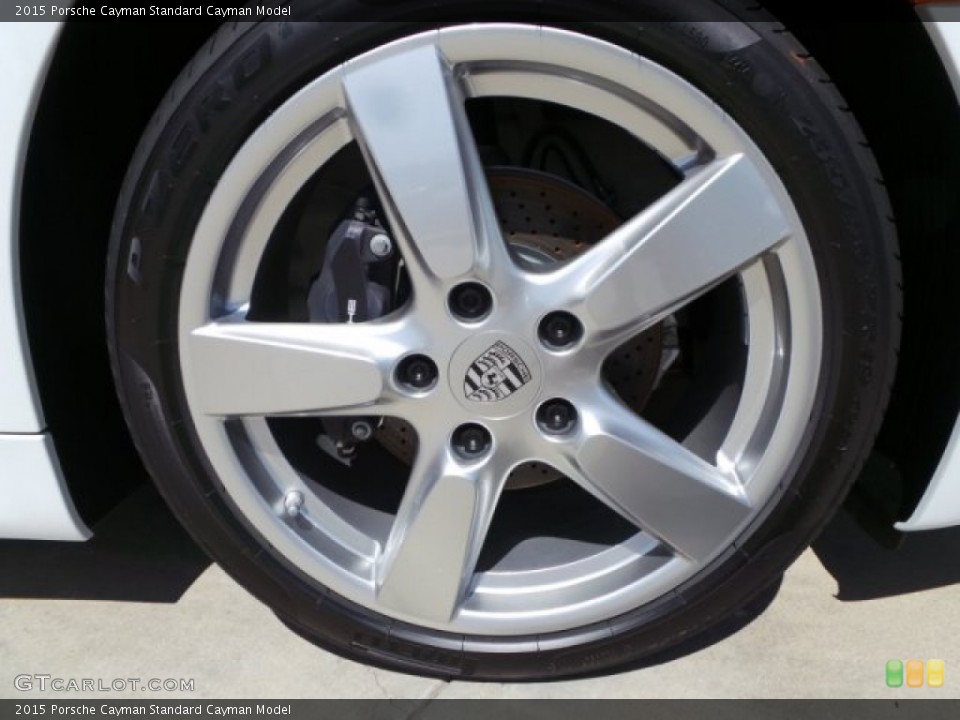 2015 Porsche Cayman Wheels and Tires