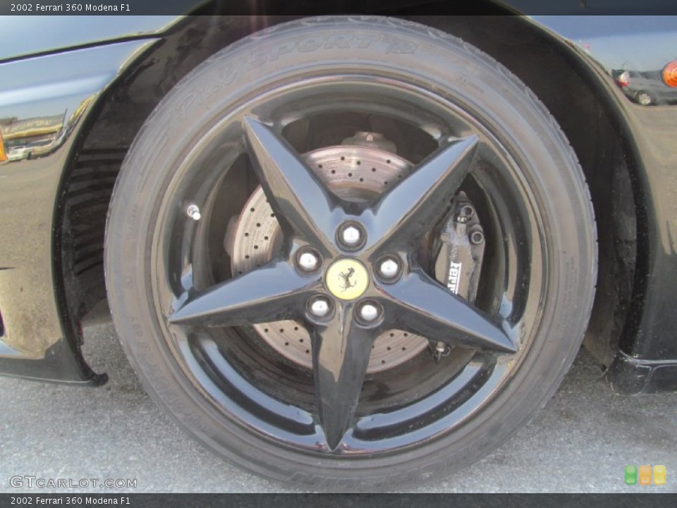 2002 Ferrari 360 Modena F1 Wheel and Tire Photo #103340882
