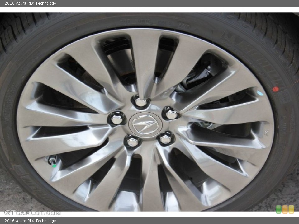 2016 Acura RLX Technology Wheel and Tire Photo #103349399