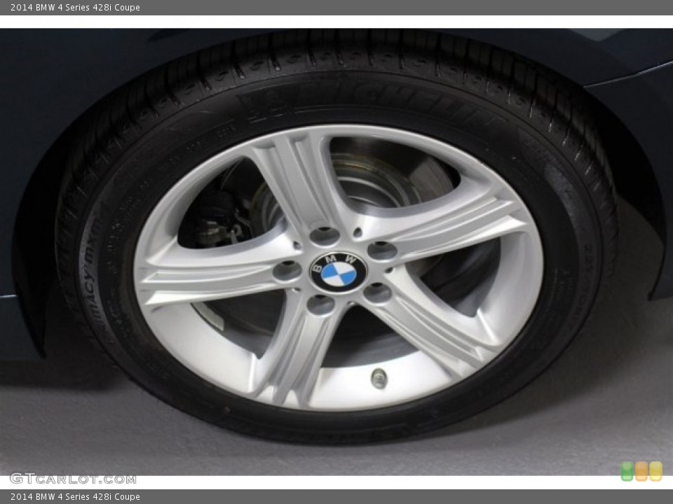 2014 BMW 4 Series 428i Coupe Wheel and Tire Photo #103349901