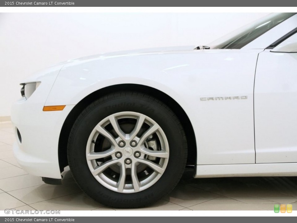 2015 Chevrolet Camaro LT Convertible Wheel and Tire Photo #103350149