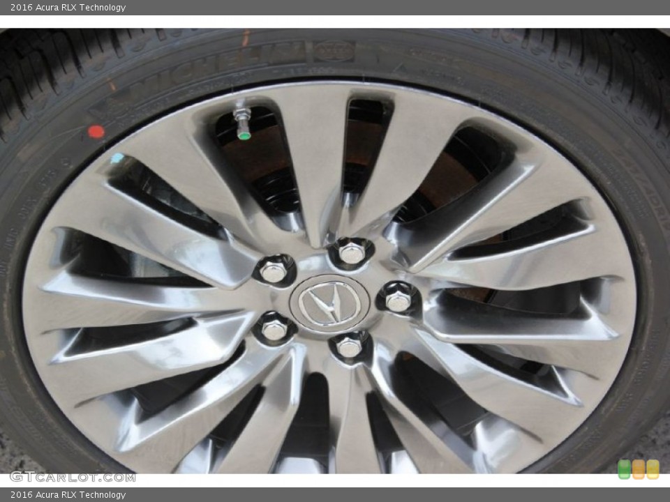 2016 Acura RLX Technology Wheel and Tire Photo #103350272