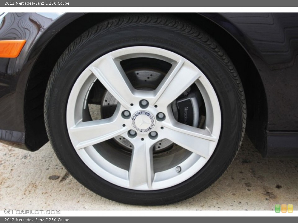 2012 Mercedes-Benz C Wheels and Tires
