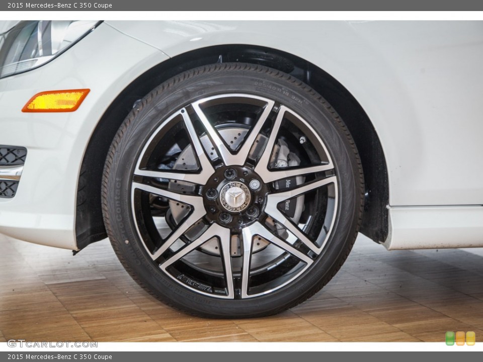 2015 Mercedes-Benz C 350 Coupe Wheel and Tire Photo #103378713