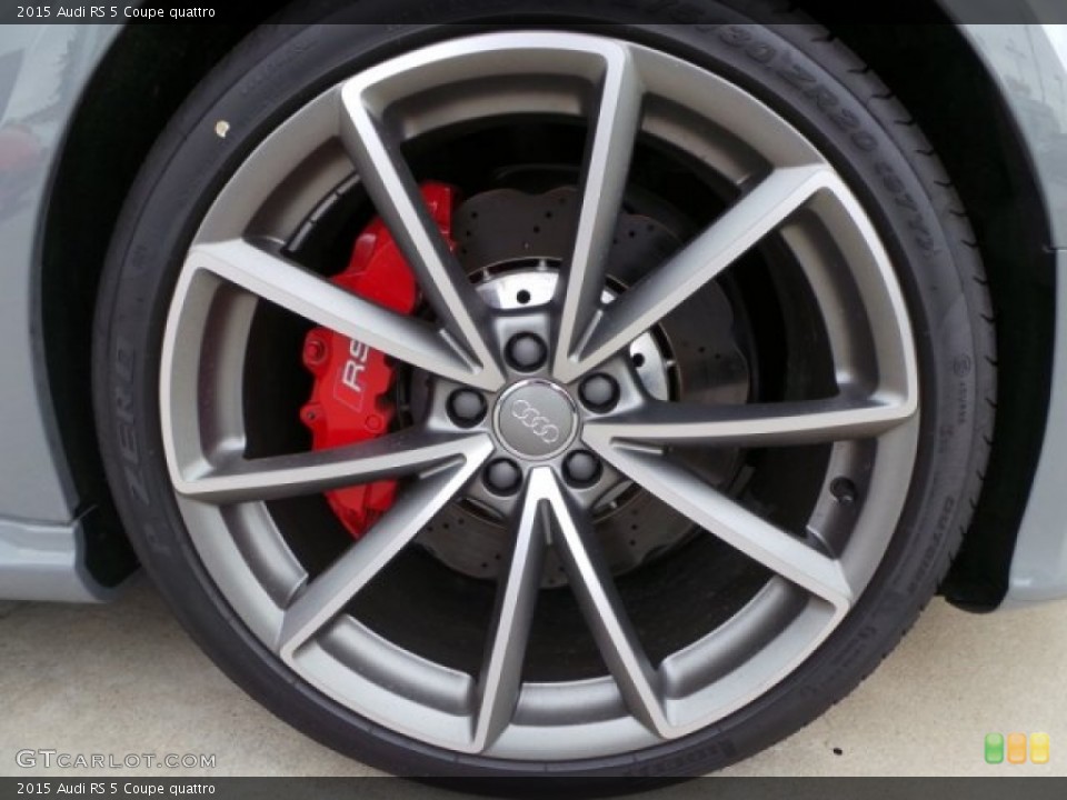 2015 Audi RS 5 Coupe quattro Wheel and Tire Photo #103416187