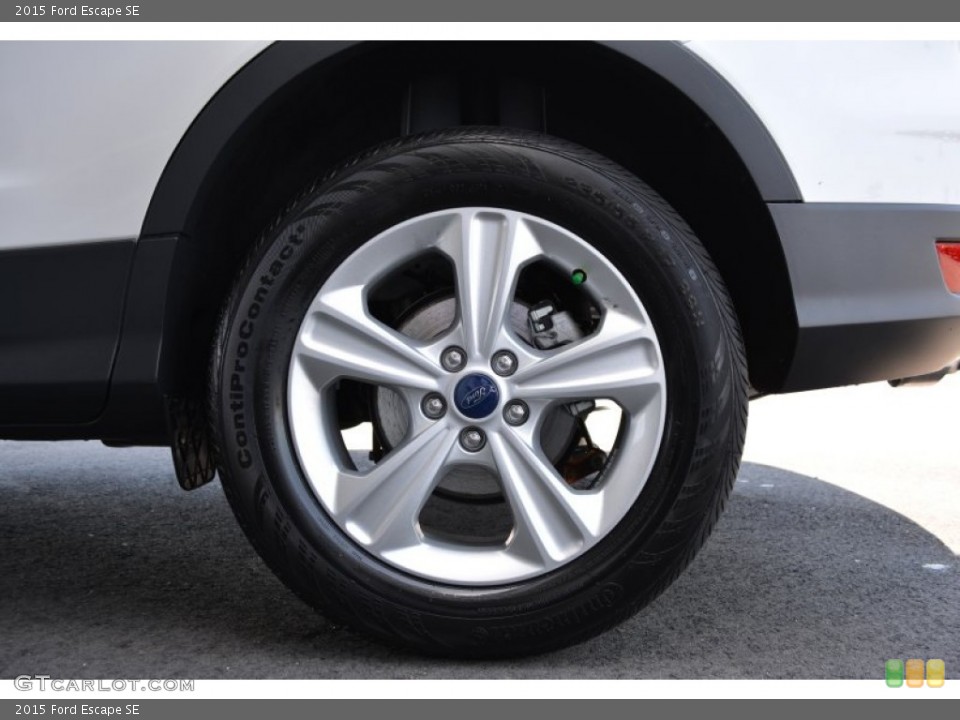 2015 Ford Escape SE Wheel and Tire Photo #103421347