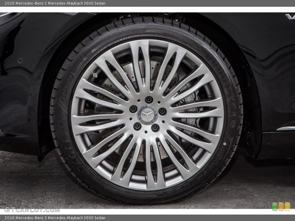 2016 Mercedes-Benz S Mercedes-Maybach S600 Sedan Wheel and Tire Photo #103452189