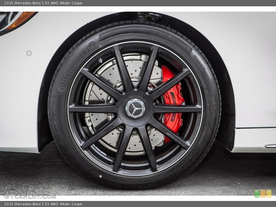 2015 Mercedes-Benz S 63 AMG 4Matic Coupe Wheel and Tire Photo #103454148