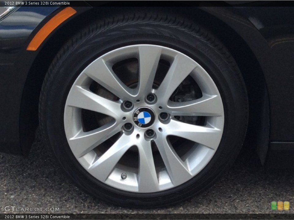 2012 BMW 3 Series 328i Convertible Wheel and Tire Photo #103463097