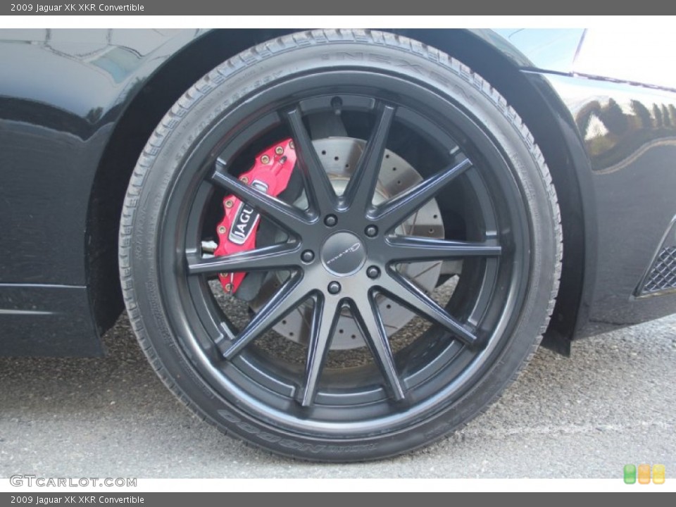 2009 Jaguar XK Custom Wheel and Tire Photo #103473969