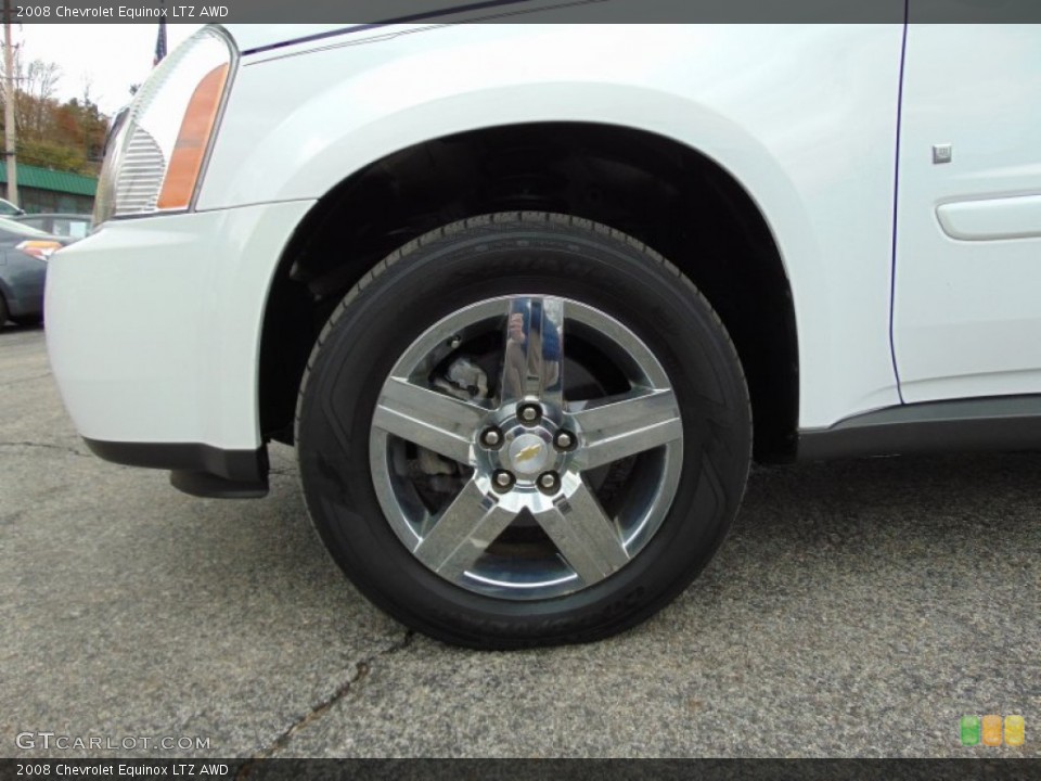 2008 Chevrolet Equinox LTZ AWD Wheel and Tire Photo #103476318