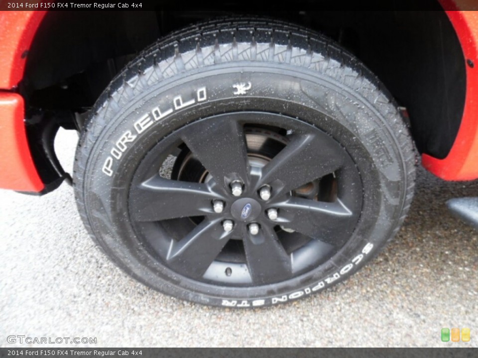 2014 Ford F150 FX4 Tremor Regular Cab 4x4 Wheel and Tire Photo #103506266